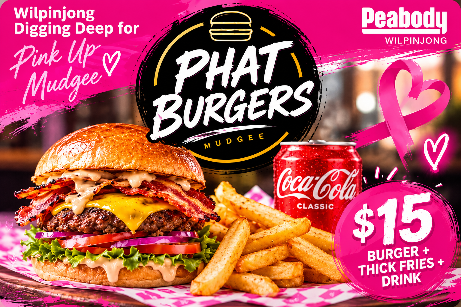 Phat Burgers $15