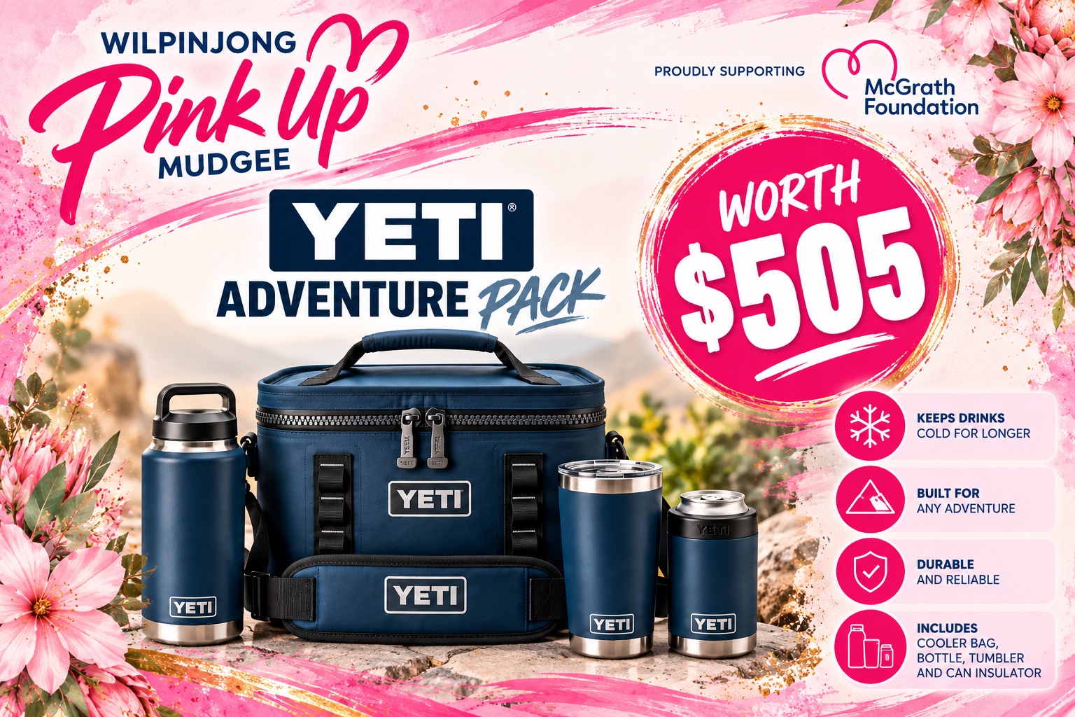 YETI Adventure Pack worth $505